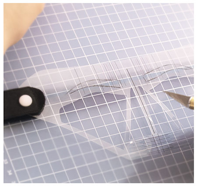 Augenbrauen Schablone