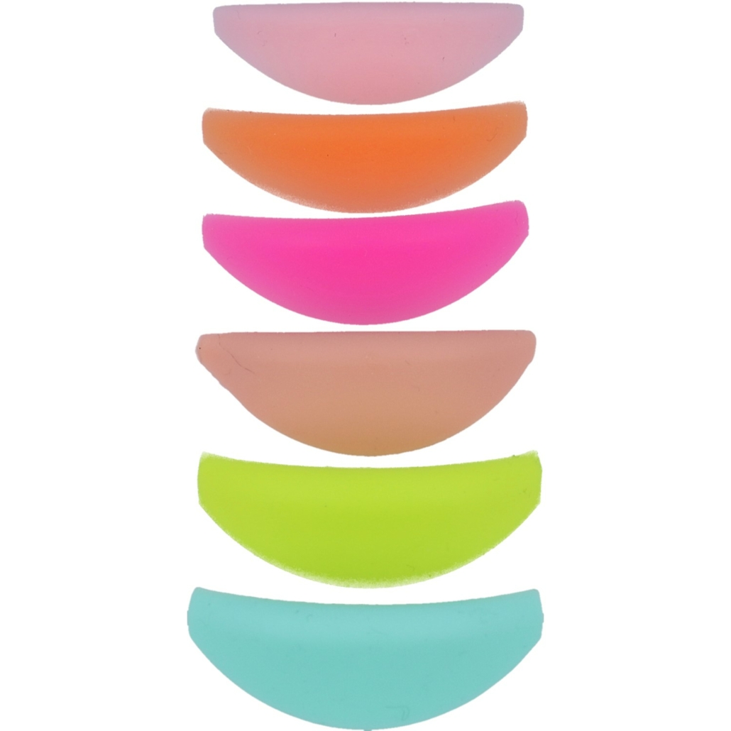 Selbsthaftende Silkonpads für Lash Lifting 6 Silikonpads in unterschiedlciehn Farbe und 6 Größen für das Lash Lifting