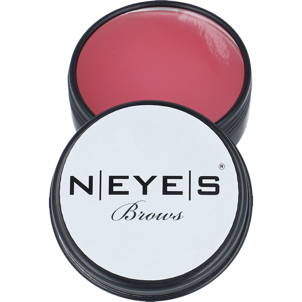 Glue Balm Klenes Döschen 20 g geöffnet mit Glue Balm in rot für das Lash/Brow Lifting